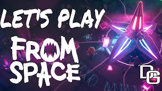 From Space with friends First Impressions Drifty Tea Drag Trihan 4 player co-op 2022