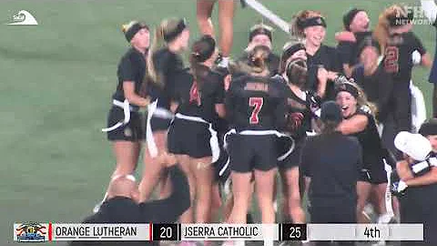 JSerra Catholic downs Orange Lutheran in CIF Southern Section D1 Flag Football Playoffs 🏈