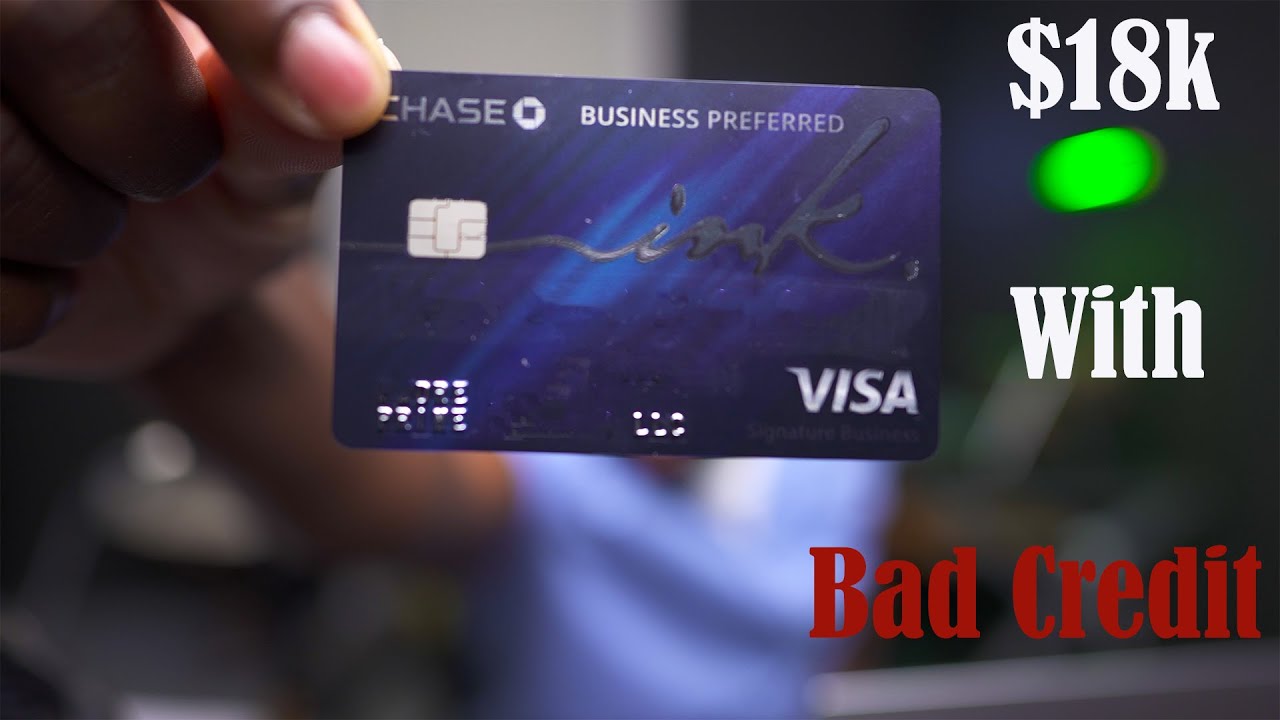 18,000 Business Credit Card Limit With Bad Credit How To Buy Real
