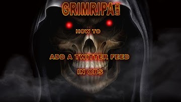 How to add Twitter Feed into OBS with CLR browser