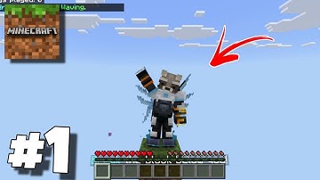 Minecraft One Block Survival – Episode 1 (No Commentary)