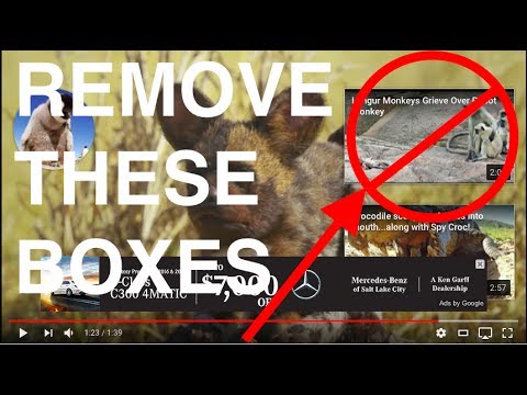 Block Annoying New Overlay at End of YouTube Videos