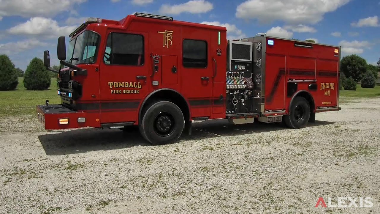 TOMBALL FIRE RESCUE 1500 GPM ALEXIS PUMPER 2537 TOMBALL, TEXAS