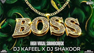 Boss | Akshay Kumar | High Clear Vocal | SoundCheck Bass | Mix | Dj Kafeel Kanth X Dj Shakoor Badaun