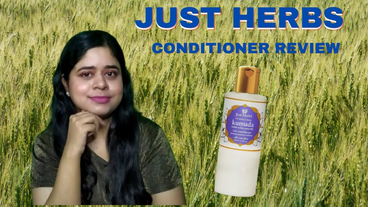 Just Herbs Kumuda  Indian White Water Lily Hair Conditioner For Hair Loss   Aardae
