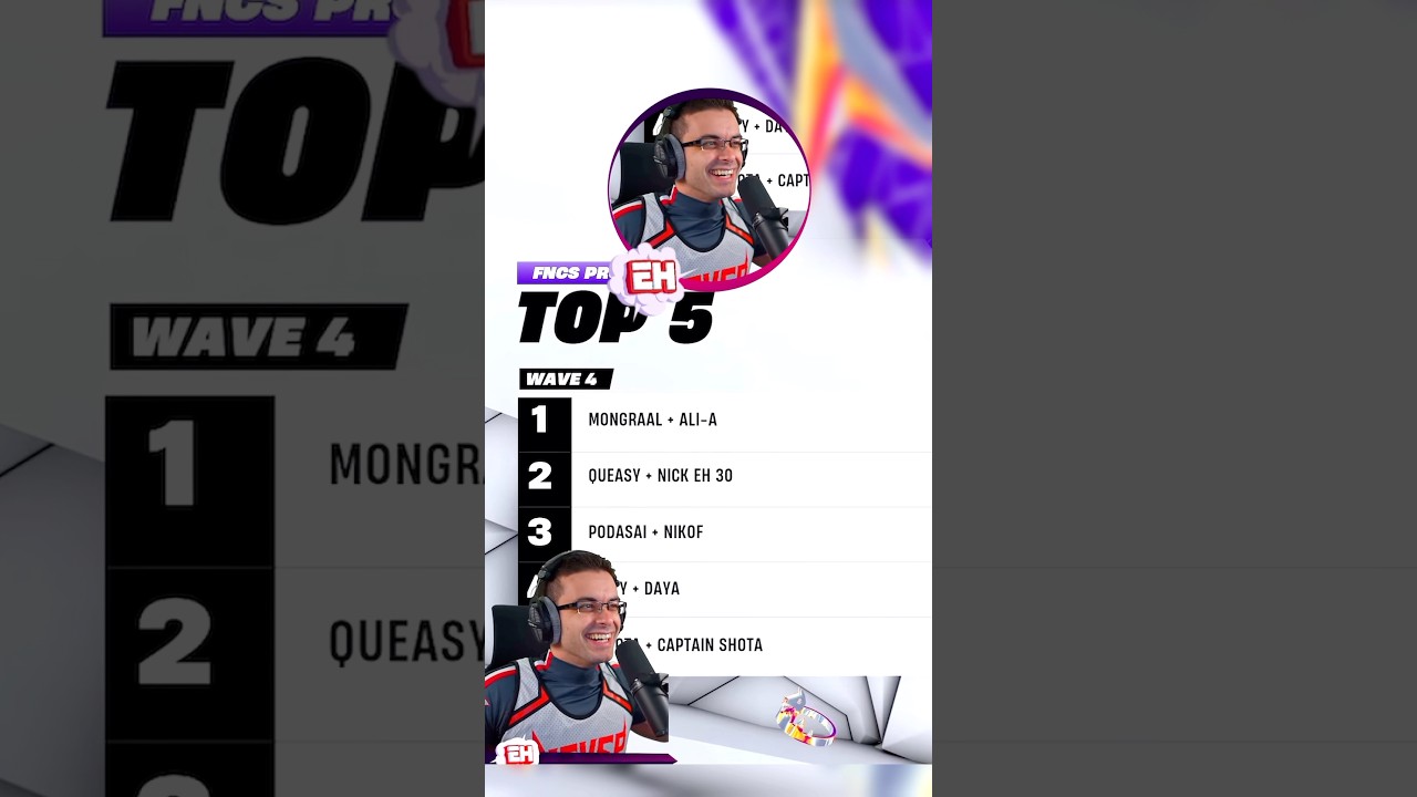 NickEh30 finds out his duo for the Pro-AM 😱