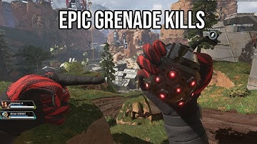 Epic Grenade Kills | Apex Legends Funny Fails and WTF Moments #21