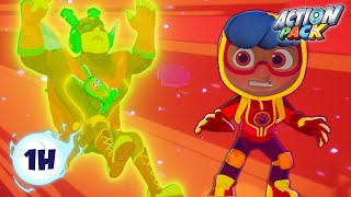 Looks Like It's Game Over⚡🦸‍♂ Action Pack | Cartoons for Kids | Animation Compilation