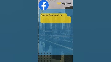 Tip 5: Enable Reviews on Your Facebook Page!