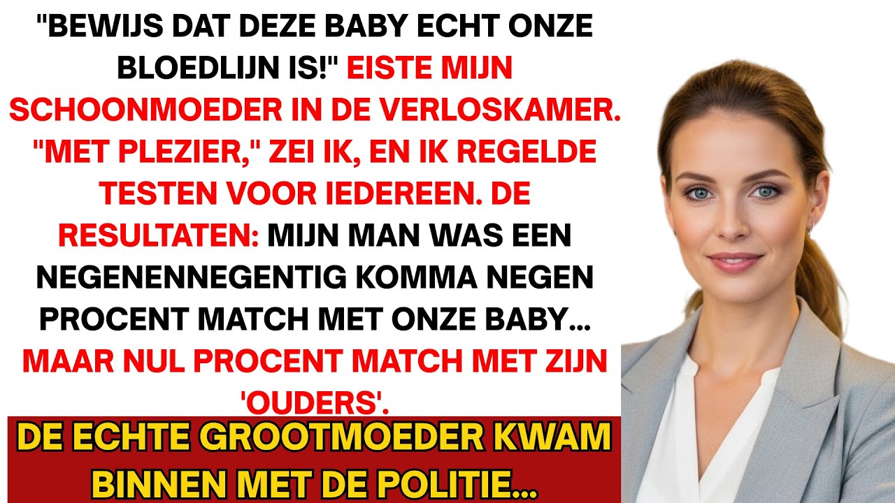 De familie van mijn man eiste een DNA-test voor onze baby— de uitslag onthulde hun 30-jarig geheim..