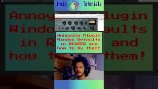1-Min Reaper Tips Fx Window Hacks