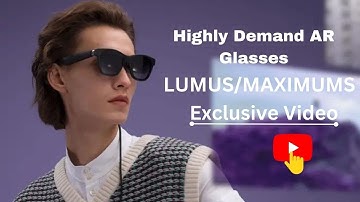 NEW TECH VIDEOS 2023 CSE || AR GLASSES || LUMUS / Maximus ||ZenTECH
