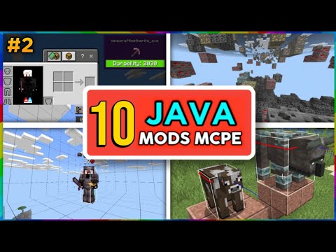 Top 10 Java Edition mods for minecraft pocket edition | Best Minecraft mods 1.18 | Criptbow Gaming |