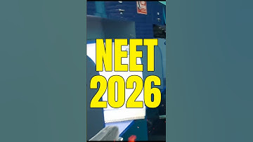 SCORED 650+ EVEN IN BACKLOG 💀 - Day 01/15 completing backlog) NEET 2026 #minivlog #neet #shorts