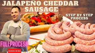 Jalapeno Cheddar Sausages. FULL StepbyStep Process. ABSOLUTELY DELICIOUS.