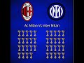 Ac Milan Vs Inter Milan In Trophies Football Trophies Trending Trend Acmilan Intermilan