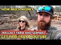 Wallace farm and sawmill  how much money does wallace farm and sawmill channel earn from youtube