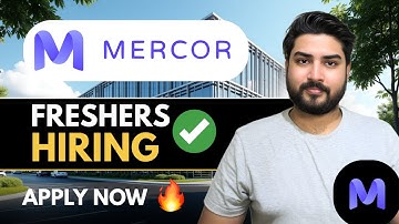 Mercor Hiring Freshers🔥Apply Now | Complete Guide
