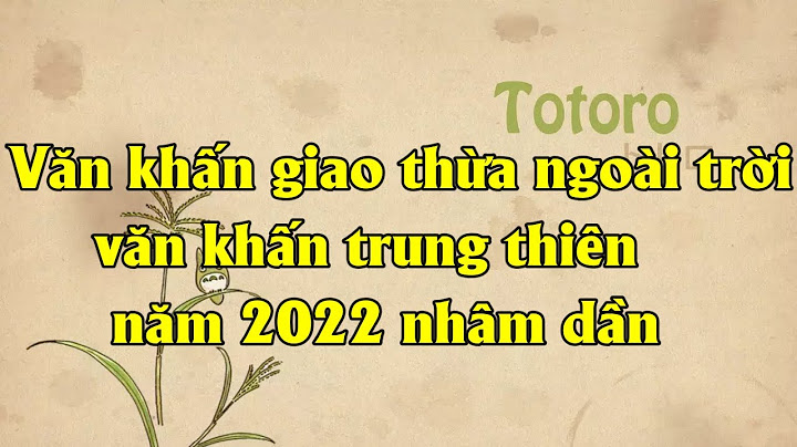 Văn khấn giao thừa ngoài trời năm kỷ hợi