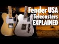 Which telecaster is for you every fender usa model explained