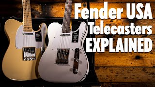 Which Telecaster is for you? EVERY Fender USA Model Explained!