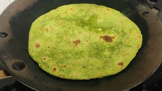 Spicy Palak Paratha Recipe Healthy And Tasty Paratha Recipe @Hyderabad Cuisine