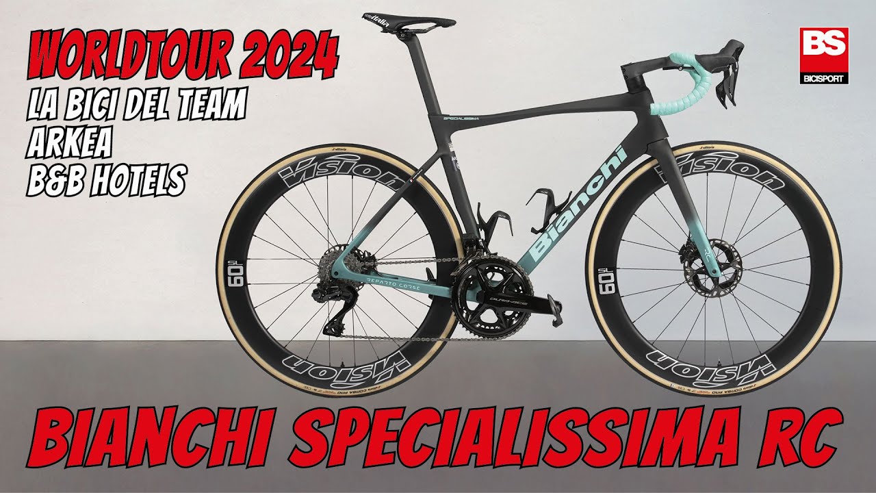 BIANCHI SPECIALISSIMA RC Arkea B&B Hotels Replica DI2 12SP