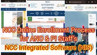 NCC Integrated Software NIS Full Tutorial for ANO & Pi Staff's NCC Enrollment 2023 एनसीसी भर्ती २०२३ screenshot 3