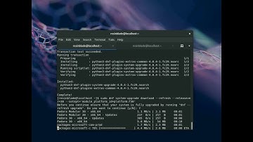 upgrading to fedora 30 with dnf