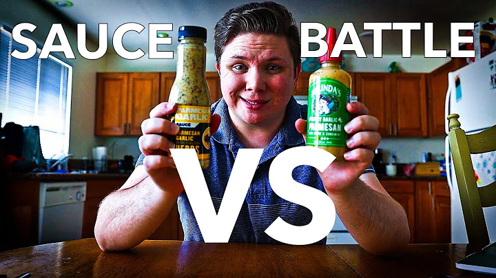 Buffalo Wild Wings Parmesan Garlic Sauce VS Melinda's Spicy Garlic Parmesan Sauce