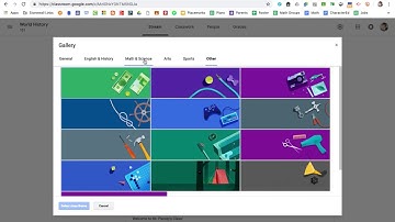 Google Classroom: Changing and Customizing the Theme