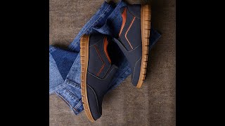 Paulmay Sepatu Formal Pria Modena 01 Navy