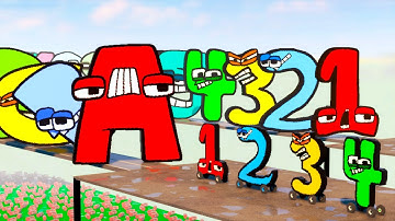 Alphabet Lore A-Z vs Number Lore 1-26 | Teardown