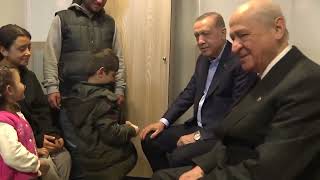 Reis deprem zedelerle bulustu