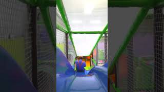 Sliding Into Blippi! | Cars & Truck Videos For Kids | #Shorts