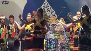 DANCE VIDEO | TARIAN PERANG SUKU DAYAK BULUSU | HUT MALINAU 23 TAHUN | WAR DANCE