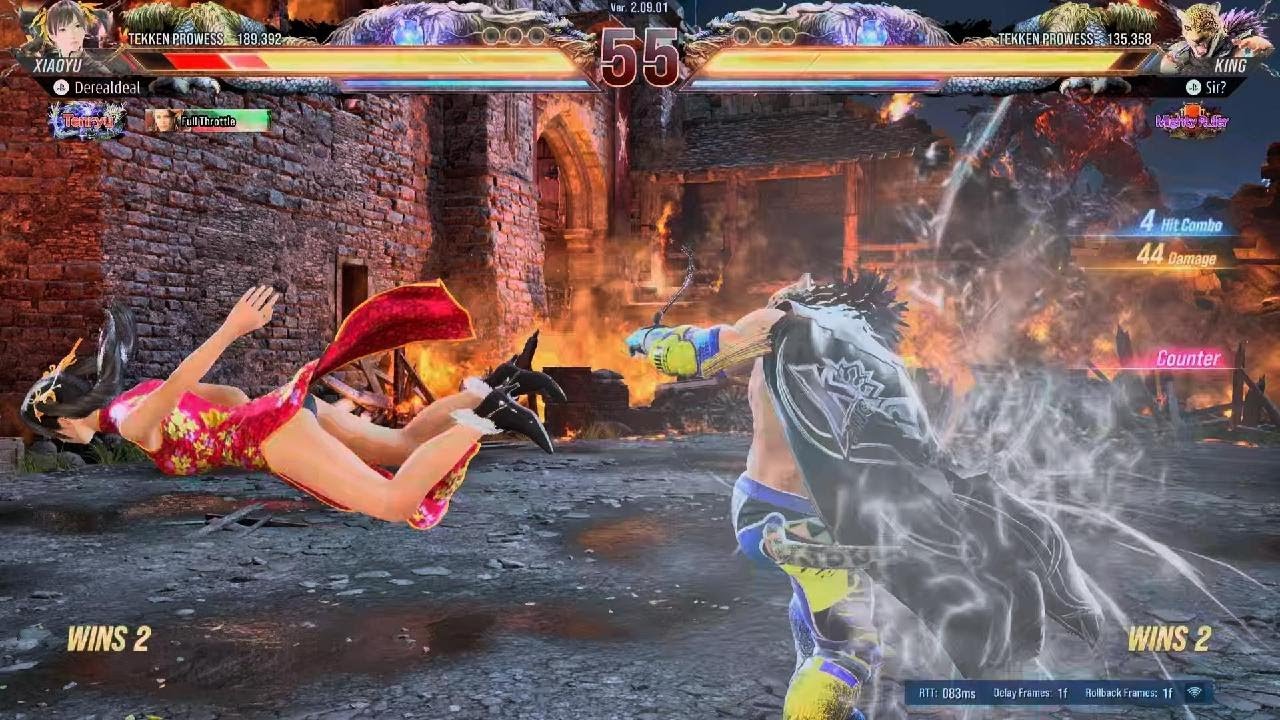 TEKKEN8_rank MATCH_online ling xiaoyu