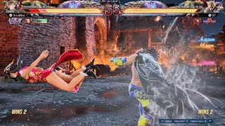 TEKKEN8_rank MATCH_online ling xiaoyu