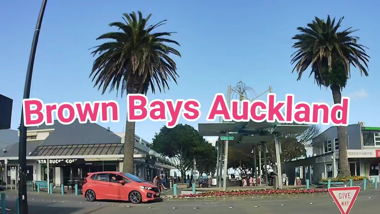 Driving Tour of Browns Bay a Stunning Auckland Suburb YouTube