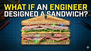 How engineers design a sandwich.