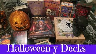 Halloween-y Decks & a Fall Reading 🍁🎃🕸
