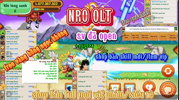 NRO LẬU MỚI / NRO đã open free khủng/shop bán full mọi vật phẩm/có skill mới/item víp/free 95%!!