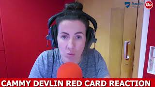 Cammy Devlin Red Card Hearts vs Rangers - REACTION