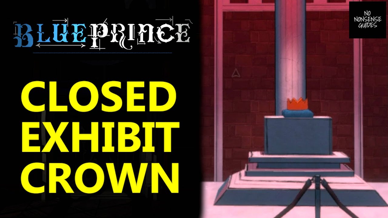 Blue Prince Closed Exhibit Crown Puzzle - How to Get Red Paper Crown