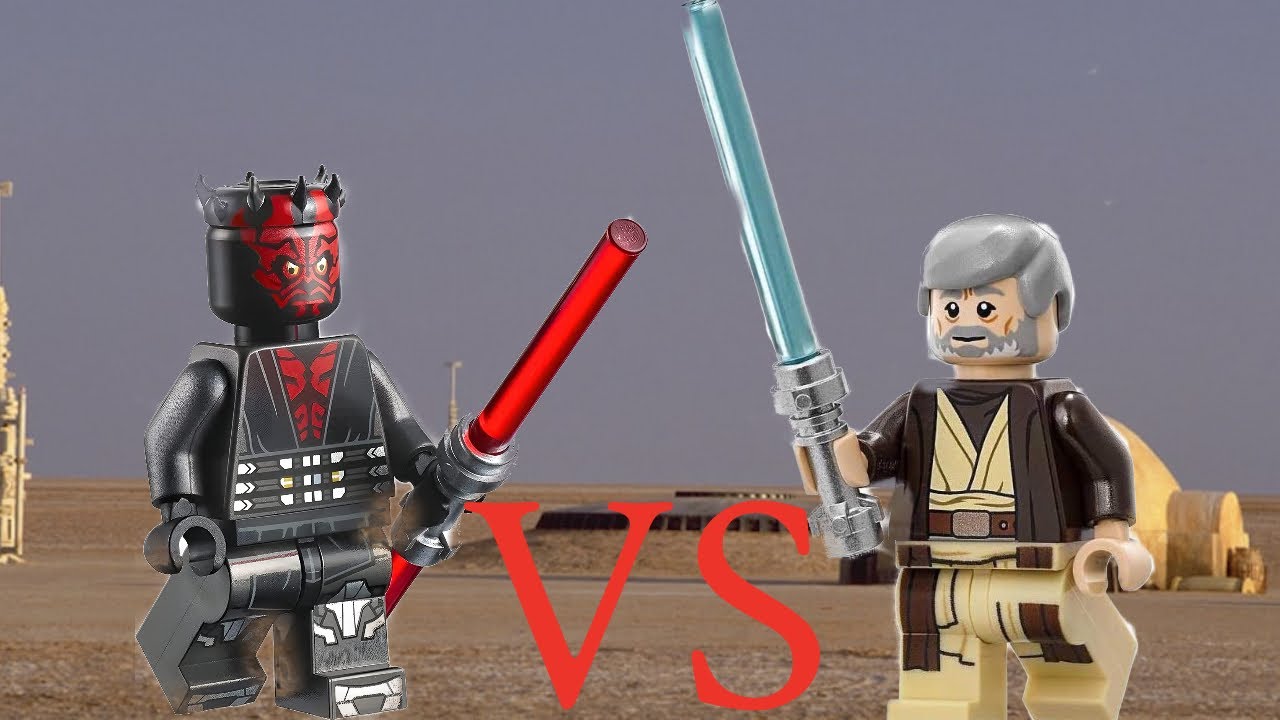 Lego Star Wars Obi Wan Vs Darth Maul