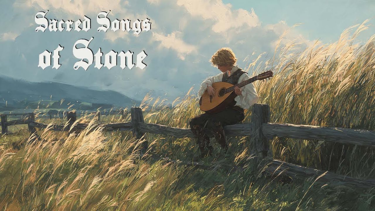 Celtic Fantasy Music - Soothing Elven Forest with Ambient Harp and Night Breeze / Music for Work