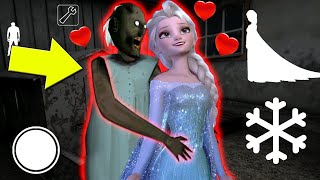 Love Story Granny vs Elsa Frozen love secret funny horror animation screenshot 1