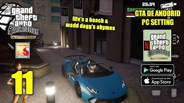 GTA San Andreas Definitive Edition Android Mod Graphics PC Settings Ultra + Cars (GFX)