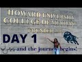 FIRST DAY OF MEDICAL SCHOOL!!! (an HONEST vlog) | Howard University College of Medicine