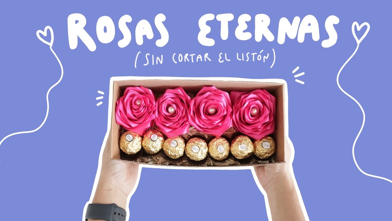 cuantos metros de liston se ocupan para hacer una rosa eterna